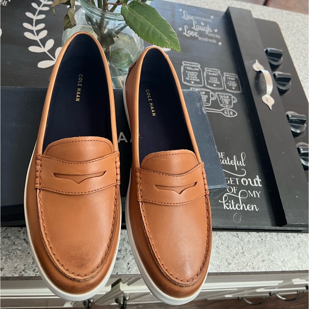 COLE HAAN NANTUCKET LFR II Pecan Leather